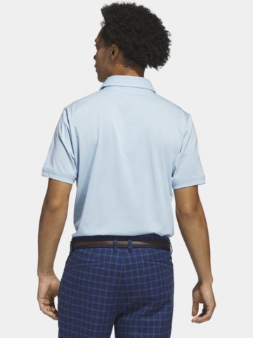 adidas Golf Originals S Pocket Halbarm Polo hellblau