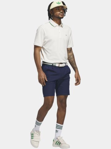 adidas Golf Originals F Solid LC half-sleeve polo white
