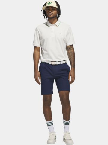 adidas Golf Originals F Solid LC half-sleeve polo white