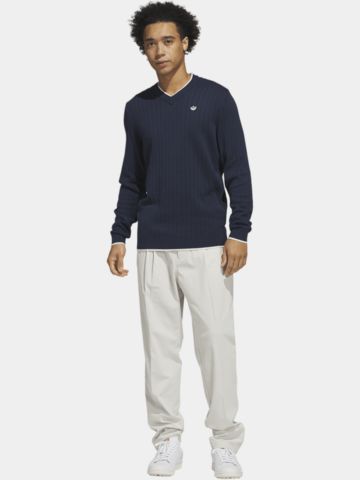 adidas Golf Originals  F Knit Sweater Pullover Strick navy