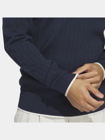 adidas Golf Originals  F Knit Sweater Pullover Strick navy