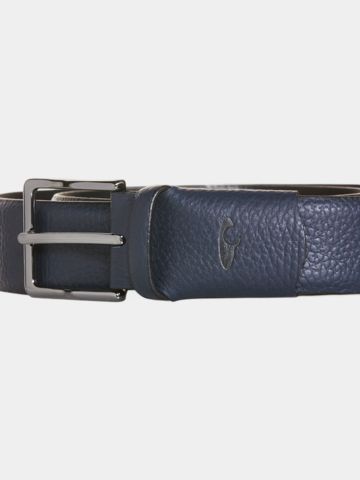 Daniel Springs Leder Gürtel Accessoires navy