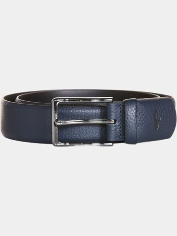 Daniel Springs Leder Gürtel Accessoires navy