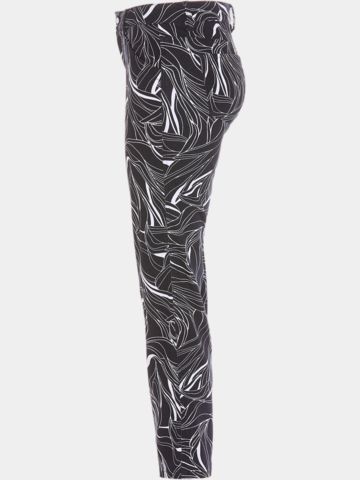 Alberto JANA - CR - White Leaves WR 7/8 Hose navy