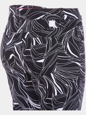 Alberto JANA - CR - White Leaves WR 7/8 Hose navy