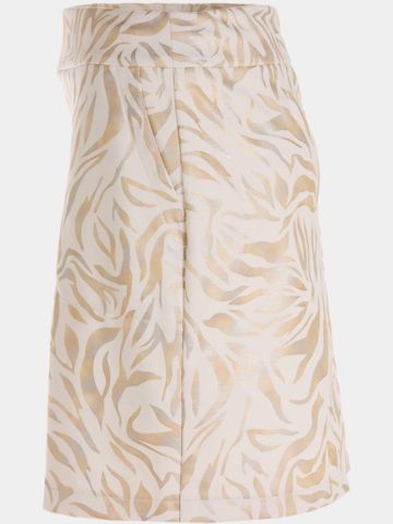 Alberto LISSY - Golden Print Jersey Skort sand