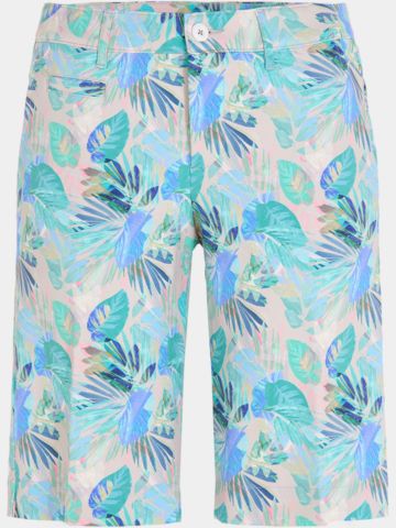 Alberto AUDREY-K - Jungle Print WR Bermuda Hose mehrfarbig