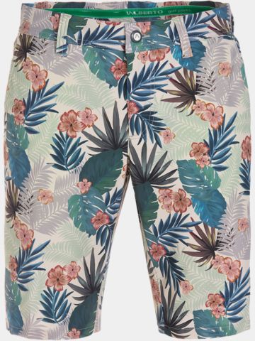 Alberto EARNIE - Revolutional Jungle WR Bermuda Hose mehrfarbig