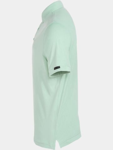 Daniel Springs  Superlight Embossed Halbarm Polo hellgrün
