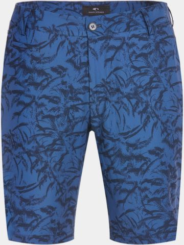 Daniel Springs LEVIN Funktions Druck Bermuda Hose navy