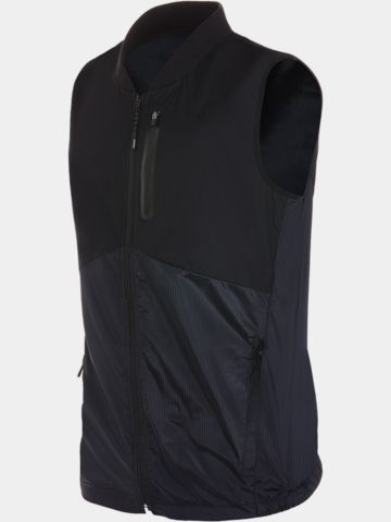 Daniel Springs  Ultraleichte Windstopp Weste schwarz