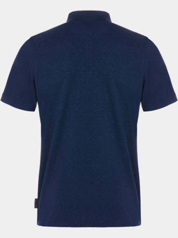 Daniel Springs Melange Halbarm Polo navy