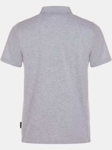 Daniel Springs Melange Halbarm Polo grau melange