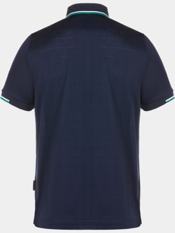 Daniel Springs Polokošile s žakárovou strukturou a polovičním rukávem námořnická modrá