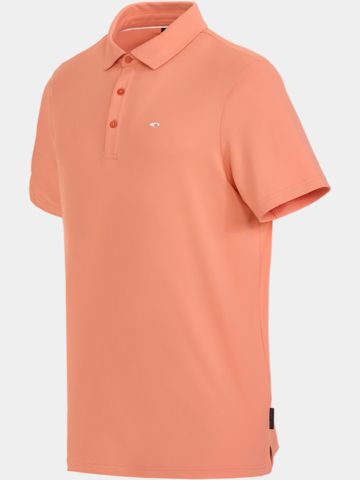 Daniel Springs  Funktions Pique  Halbarm Polo koralle