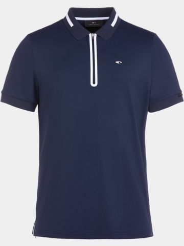 Daniel Springs Funktions Pique Halbarm Polo navy