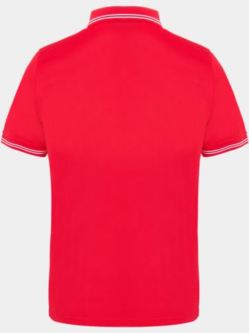 Daniel Springs  Anti Odor Funktions Halbarm Polo rot