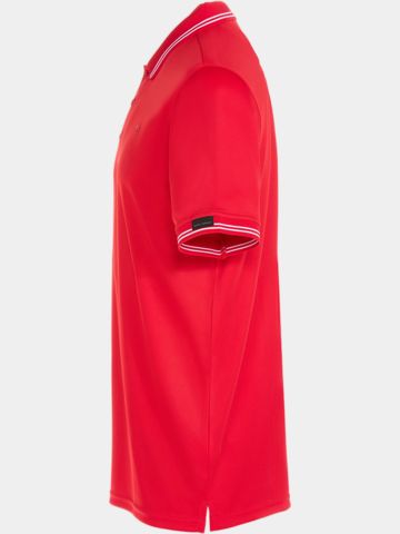 Daniel Springs  Anti Odor Funktions Halbarm Polo rot