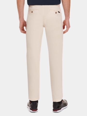 Daniel Springs  RUBEN Nylon-Stretch lang Hose sand