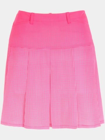 Valiente Gradient Druck lang Skort pink