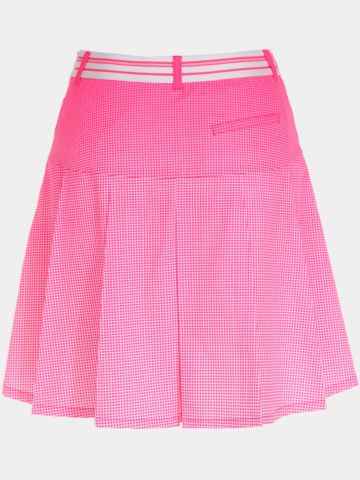Valiente  Gradient Druck lang Skort pink