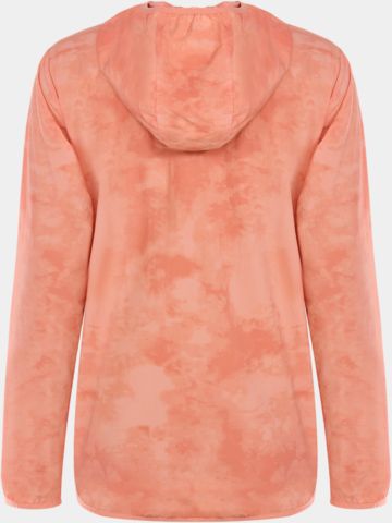 Valiente Leichte, wasserabweisende Batik Windstopp Jacke koralle