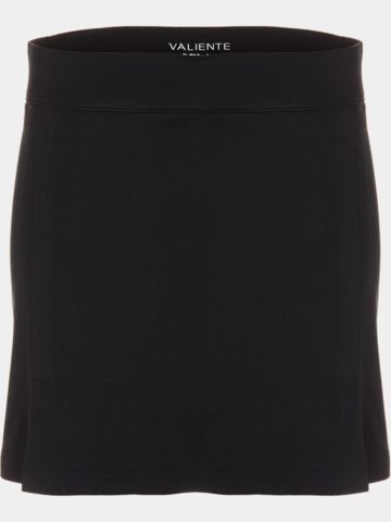 Valiente Basic Jersey kurz Skort schwarz