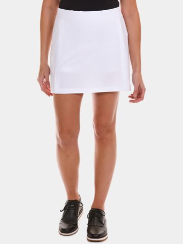 Valiente  Basic Jersey kurz Skort weiß