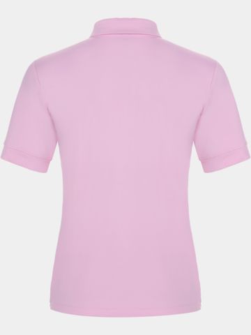 Valiente Funktions Pique Halbarm Polo rosa