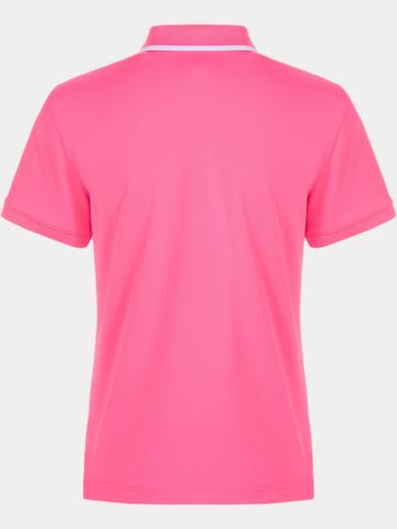 Valiente Funktions Pique Halbarm Polo pink