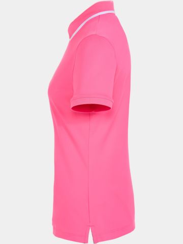 Valiente Funktions Pique Halbarm Polo pink