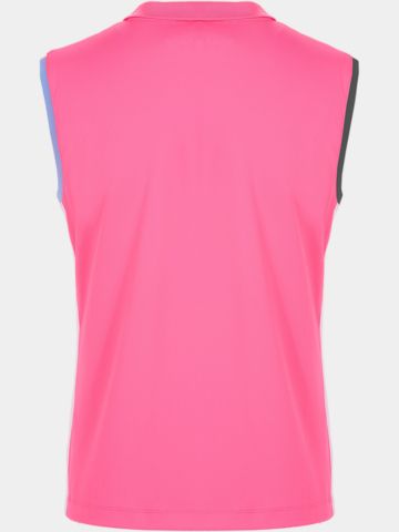 Valiente Farbspiel ohne Arm Polo pink