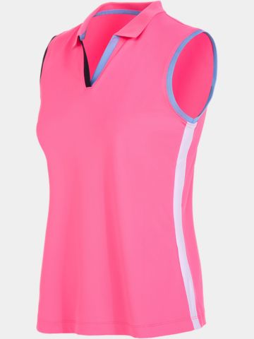 Valiente  Farbspiel ohne Arm Polo pink