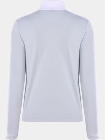 Valiente  Colourblock Power- Stretch Jacke hellgrau