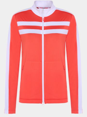 Valiente Colourblock Power- Stretch Jacke koralle