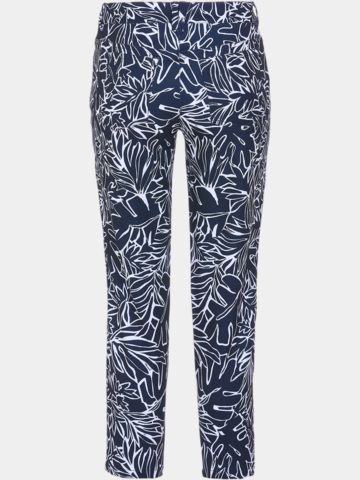 Valiente DARIA 5-Pocket Stretch Druck 7/8 Hose navy