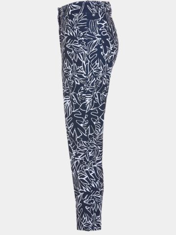 Valiente DARIA 5-Pocket Stretch Druck 7/8 Hose navy