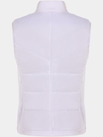 Valiente Stepp- Stretch Weste weiß