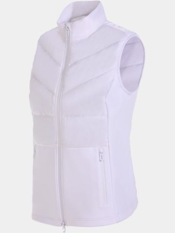 Valiente  Stepp- Stretch Weste weiß