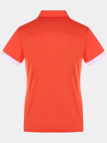 Valiente Funktions Halbarm Polo koralle