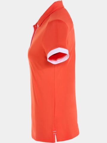 Valiente Funktions Halbarm Polo koralle