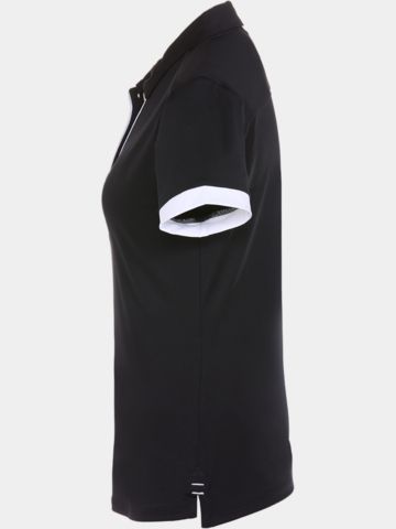 Valiente Funktions Halbarm Polo schwarz