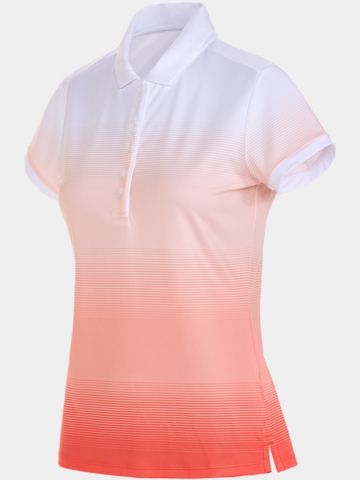 Valiente  Druck Halbarm Polo koralle