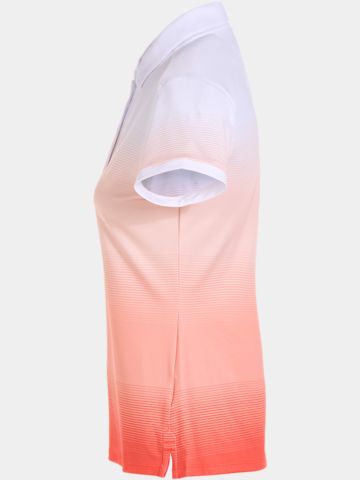 Valiente  Druck Halbarm Polo koralle