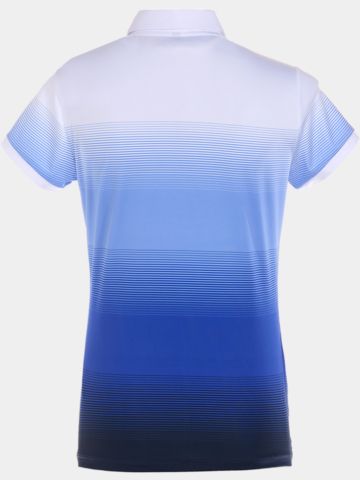 Valiente  Druck Halbarm Polo blau