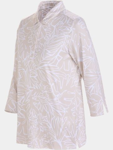 Valiente  Druck 3/4 Arm Polo sand