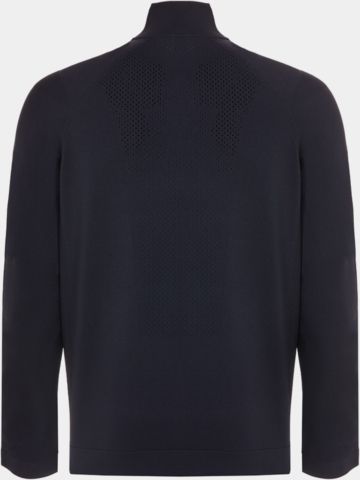 BOSS K_Seamless Tech_QZ Pullover Strick navy