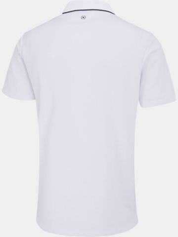 Ping Corby Halbarm Polo weiß