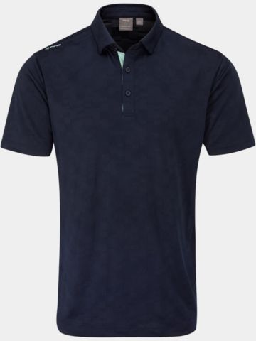 Ping Kenan Halbarm Polo navy