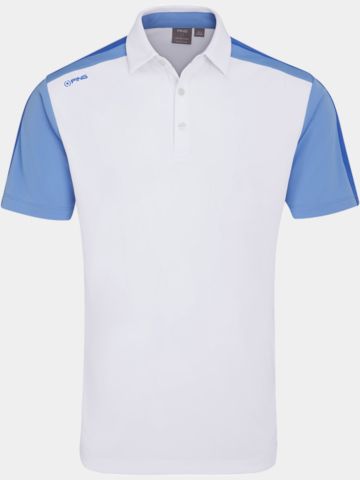 Ping Kelly Halbarm Polo weiß